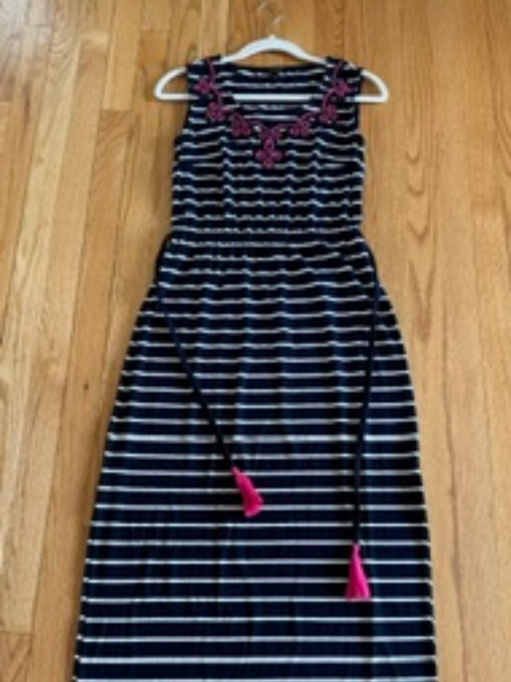Striped Maxi Dress, size S